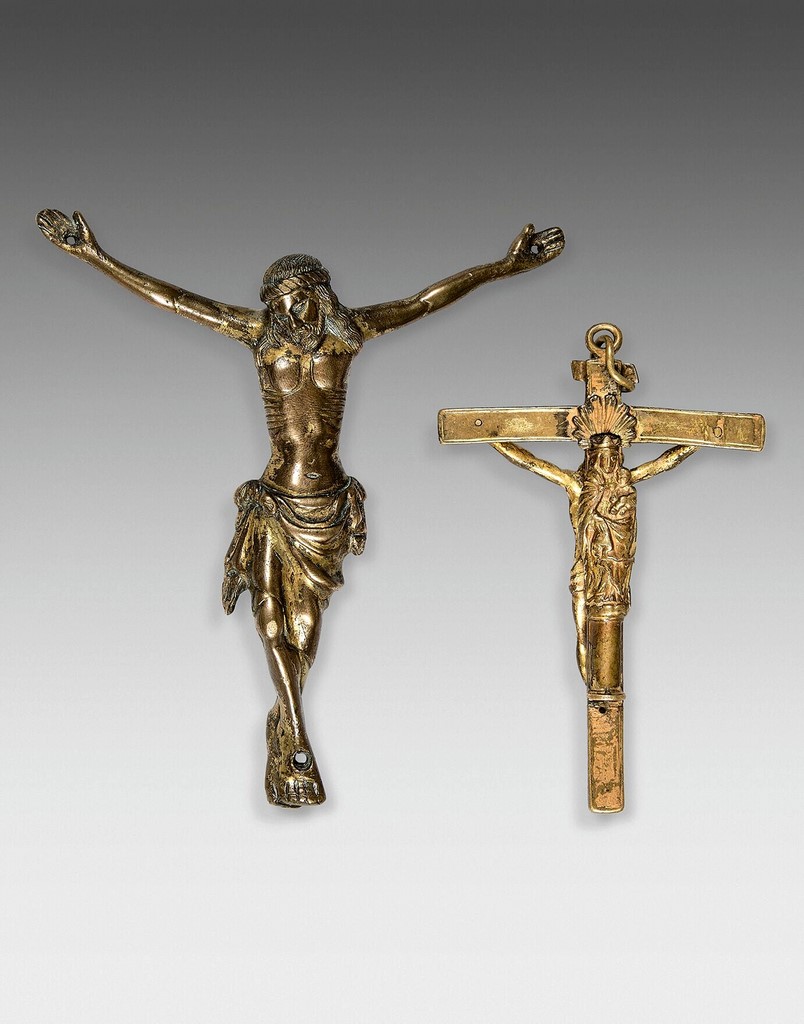 ESCUELA ROMANA, H. 1570- 1600 Cristo crucificado