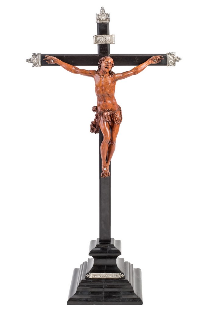 Cristo en madera de boj tallado por el escultor Juan de Mesa