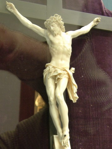 Christ en Ivoire de Jean-Baptiste Lefebvre Château-Musée de Dieppe