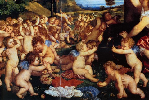 L'OFFRANDE A VENUS - TITIEN - MUSÉE DU PRADO - 1518/1519