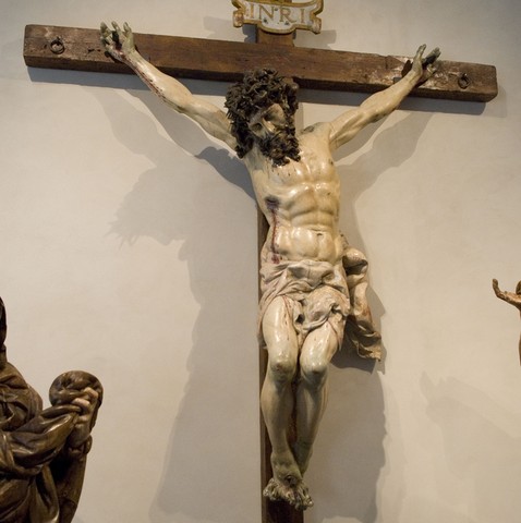 Christ en Croix de Juan de Juni vers 1556